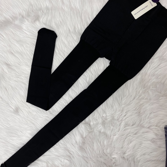 Empetua Tear-Proof Shaping Black Tights Women Size 3XL - Picture 2 of 7